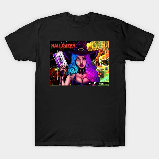 Halloween 2023 IEM Radio Design T-Shirt by Pop Art Ave